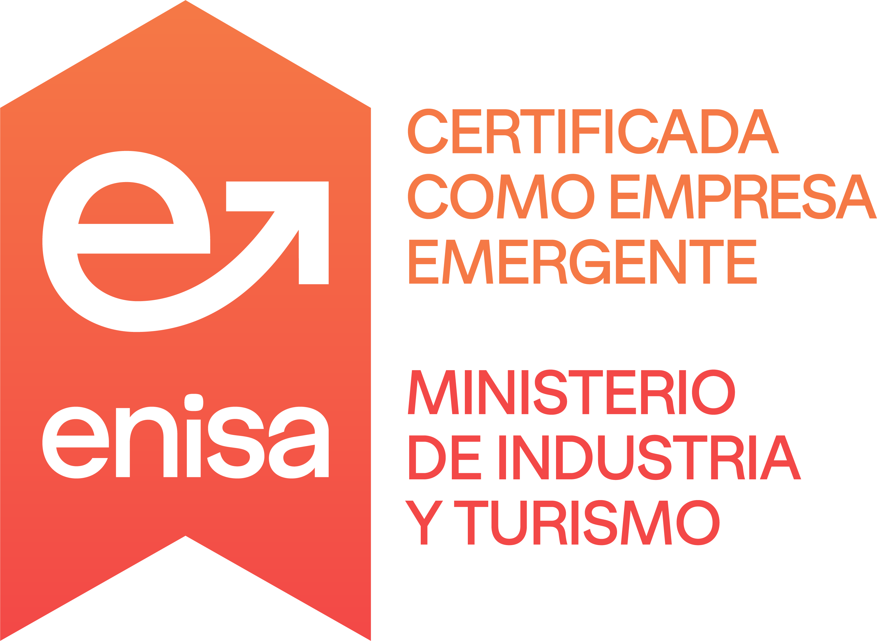 ENISA — Certified as an Emerging Company